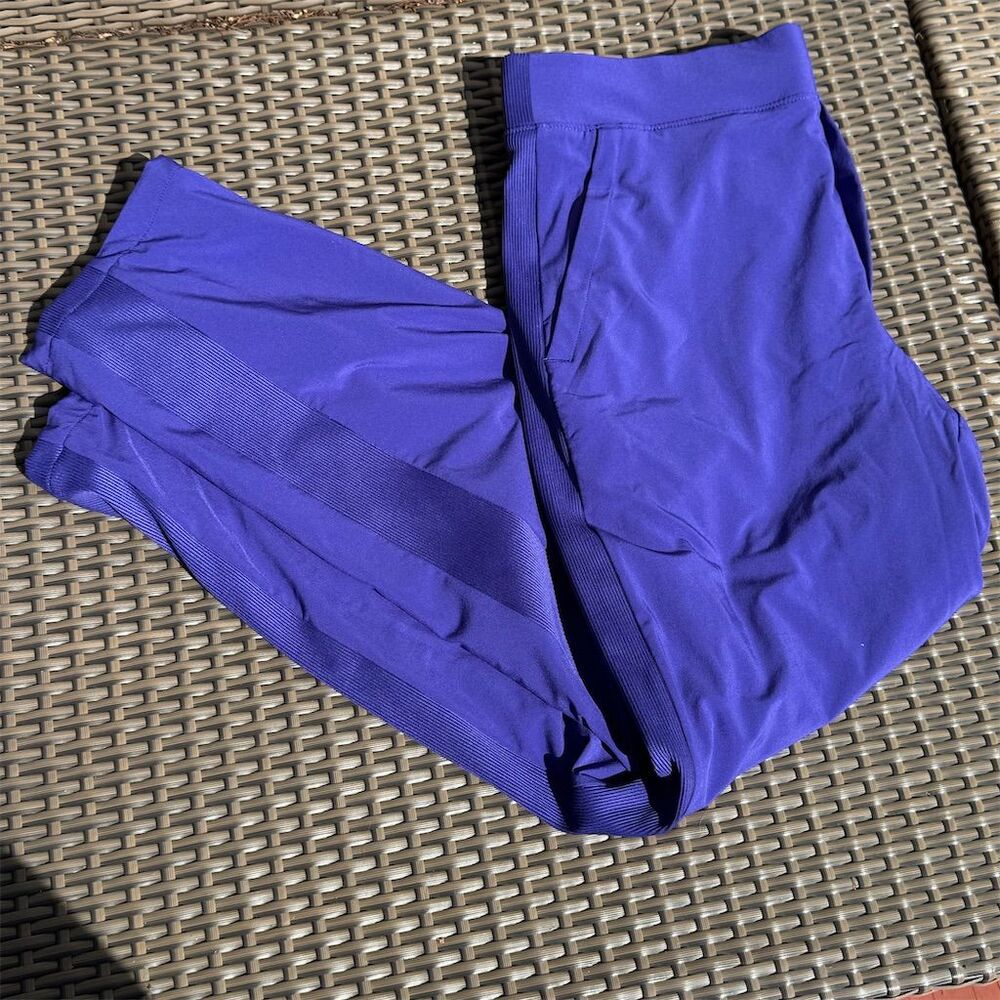 Athleta Women's Purple Leggings Size 6 Petite Yoga Running Sportswear